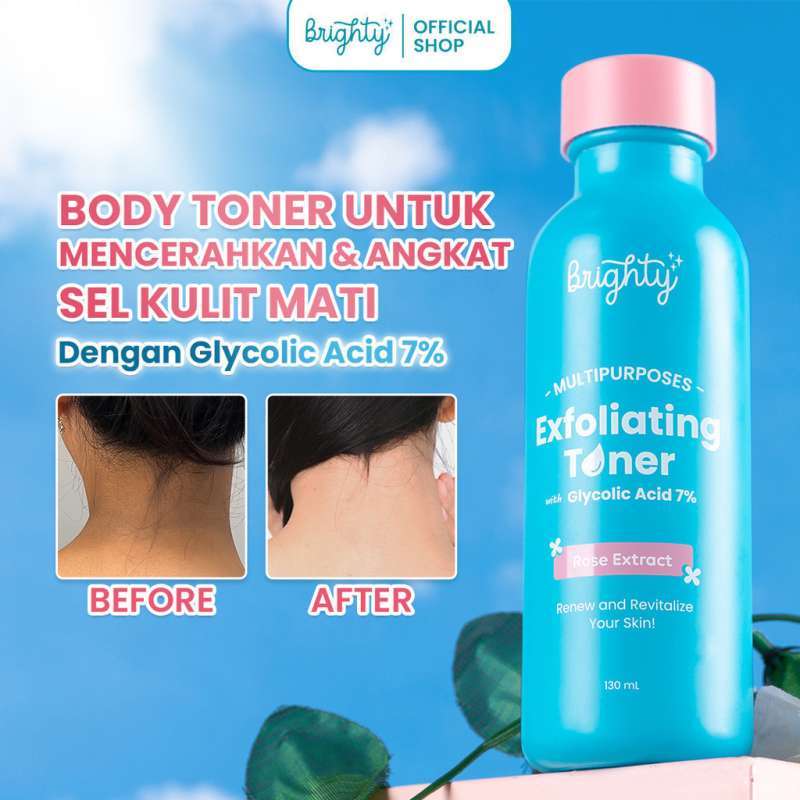BRIGHTY MULTIPUPOSES EXFOLIATING TONER 130ML