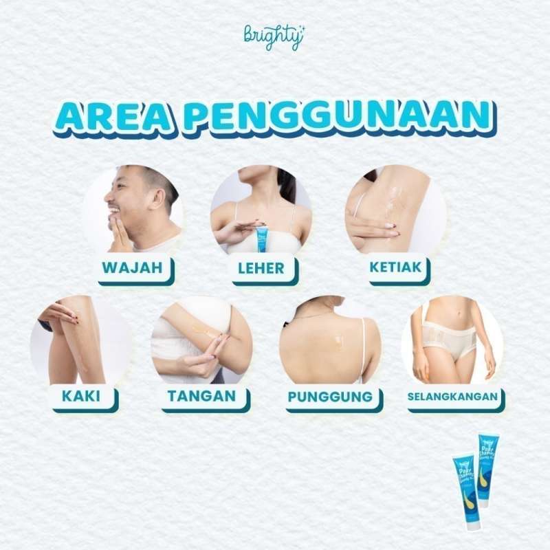 BRIGHTY POST SHAVING AND WAXING GEL 40 ML