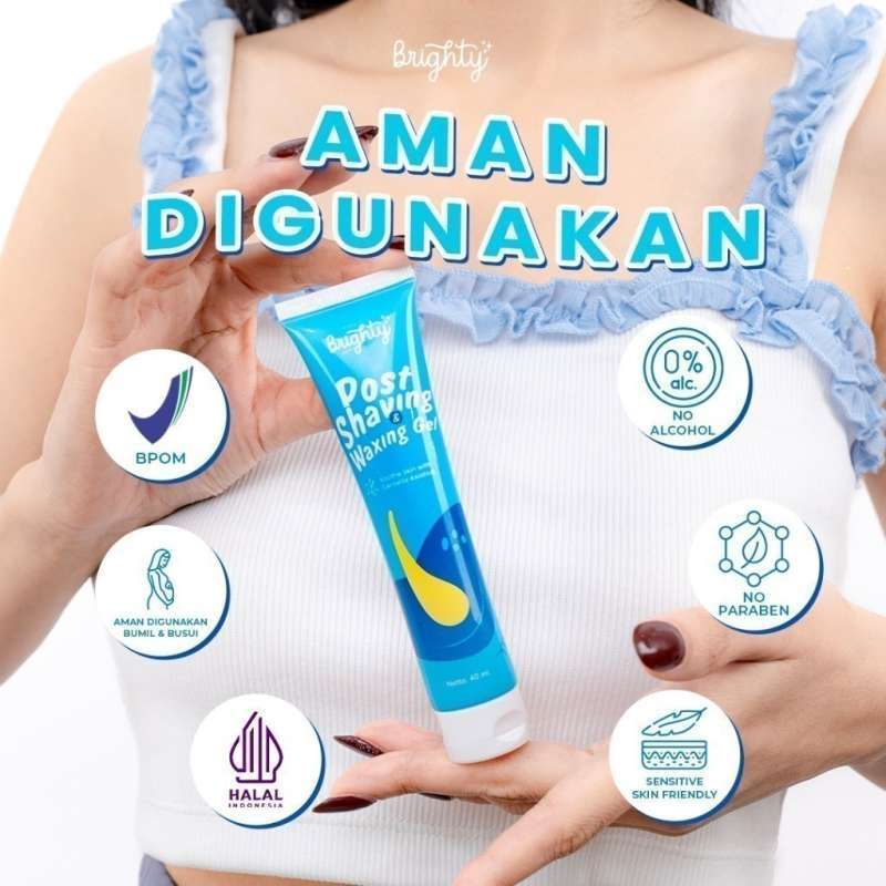 BRIGHTY POST SHAVING AND WAXING GEL 40 ML