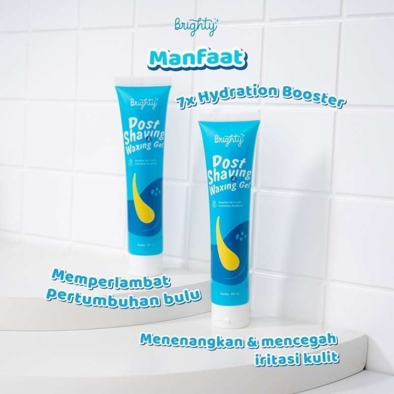 BRIGHTY POST SHAVING AND WAXING GEL 40 ML