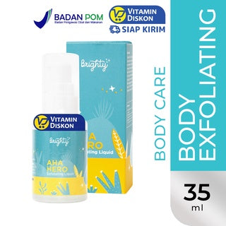 BRIGHTY AHA HERO EXFOLIATING LIQUID 35ML