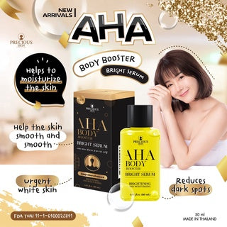 PRECIOUS SKIN AHA MIMI BRIGHTENING & WHITENING BOOSTER BODY SERUM 30ML