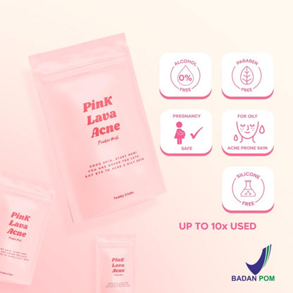 TEDDY CLUBS PINK LAVA ACNE 30GR