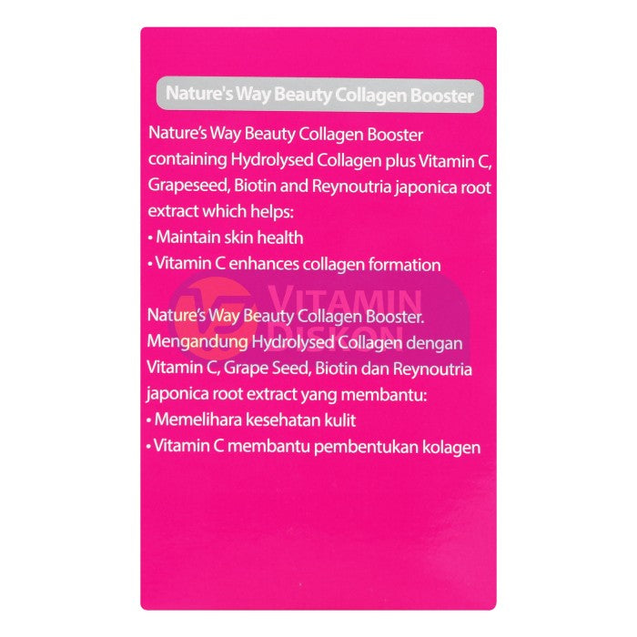 NATURE'S WAY COLLAGEN TABLETS 60 CAPS BPOM