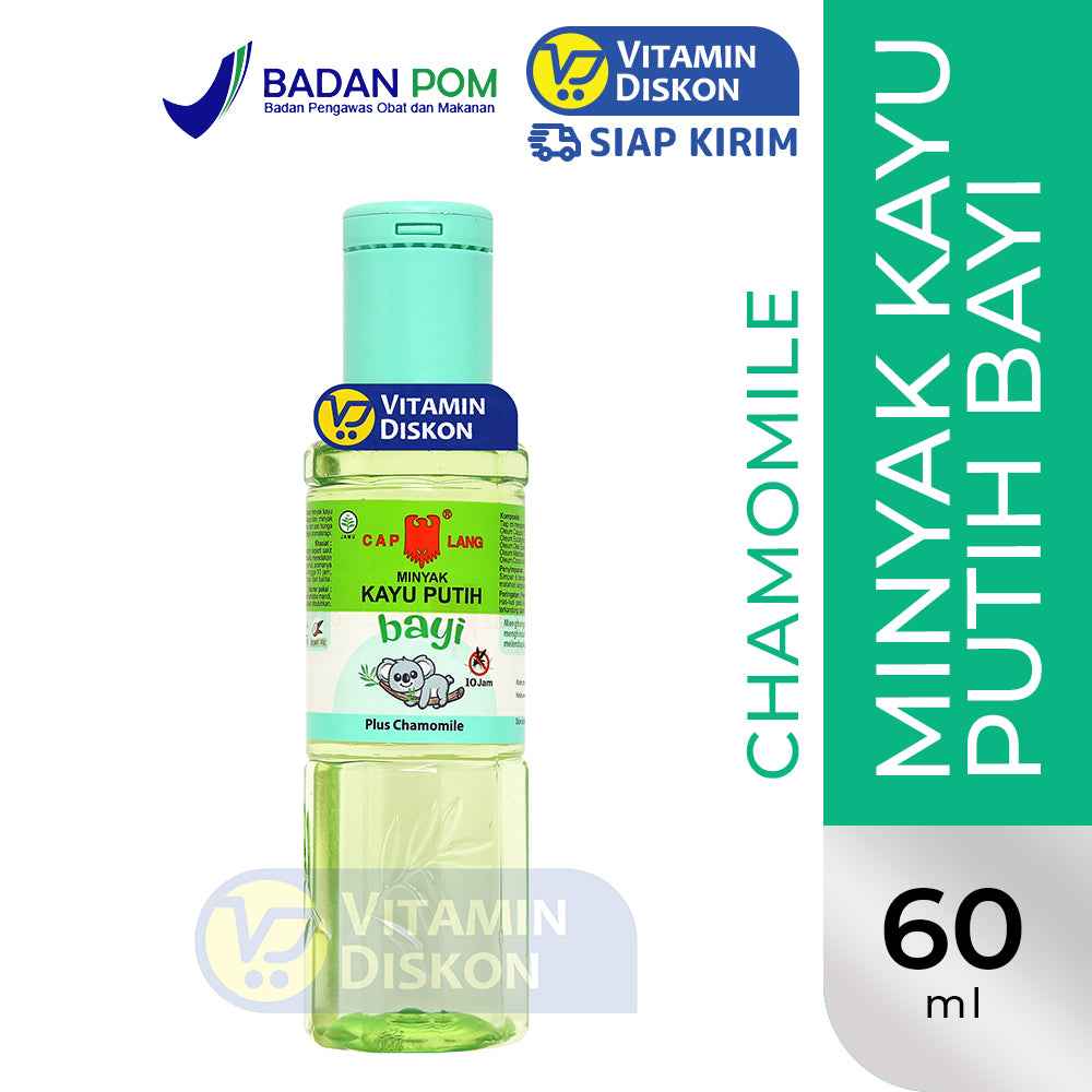 CAP LANG MINYAK KAYU PUTIH BABY CHAMOMILE 60 ML