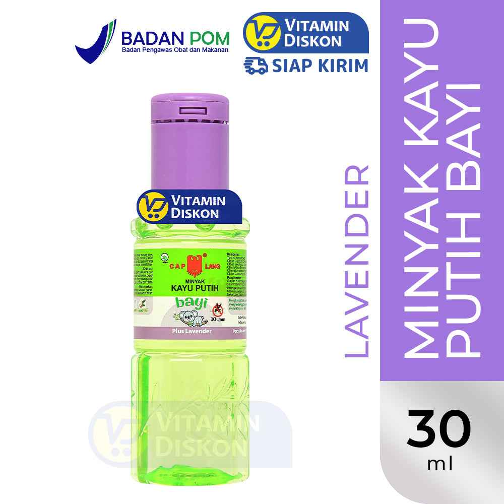 CAP LANG MINYAK KAYU PUTIH BABY LAVENDER 30 ML Default Title