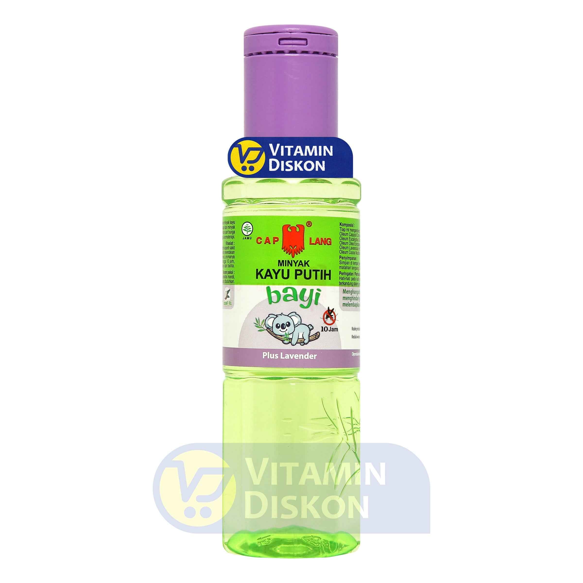 CAP LANG MINYAK KAYU PUTIH BABY LAVENDER 60 ML