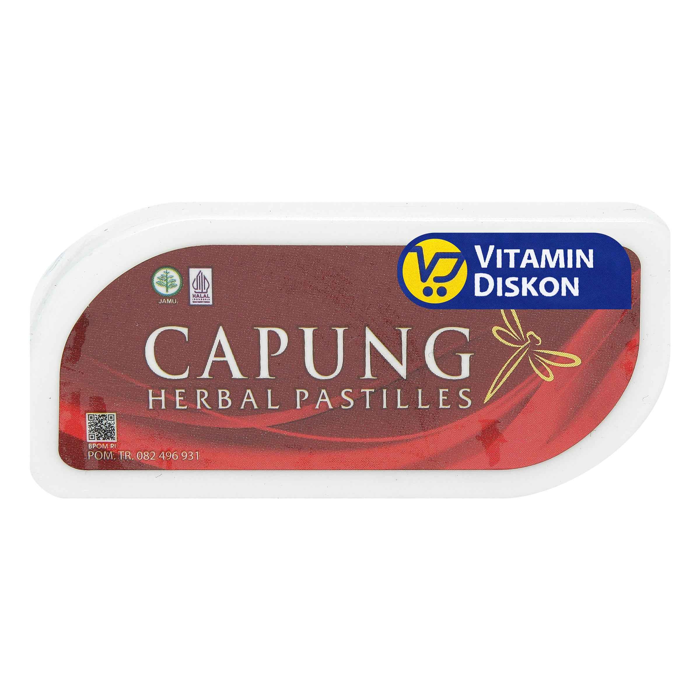 CAPUNG HERBAL PASTILLES 7GR