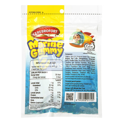 CEREBROFORT MARINE GUMMY RASA MANGGA 20GR
