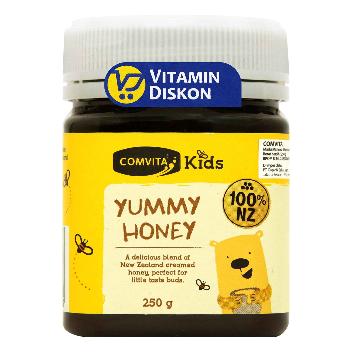 COMVITA KIDS YUMMY HONEY 250 GR