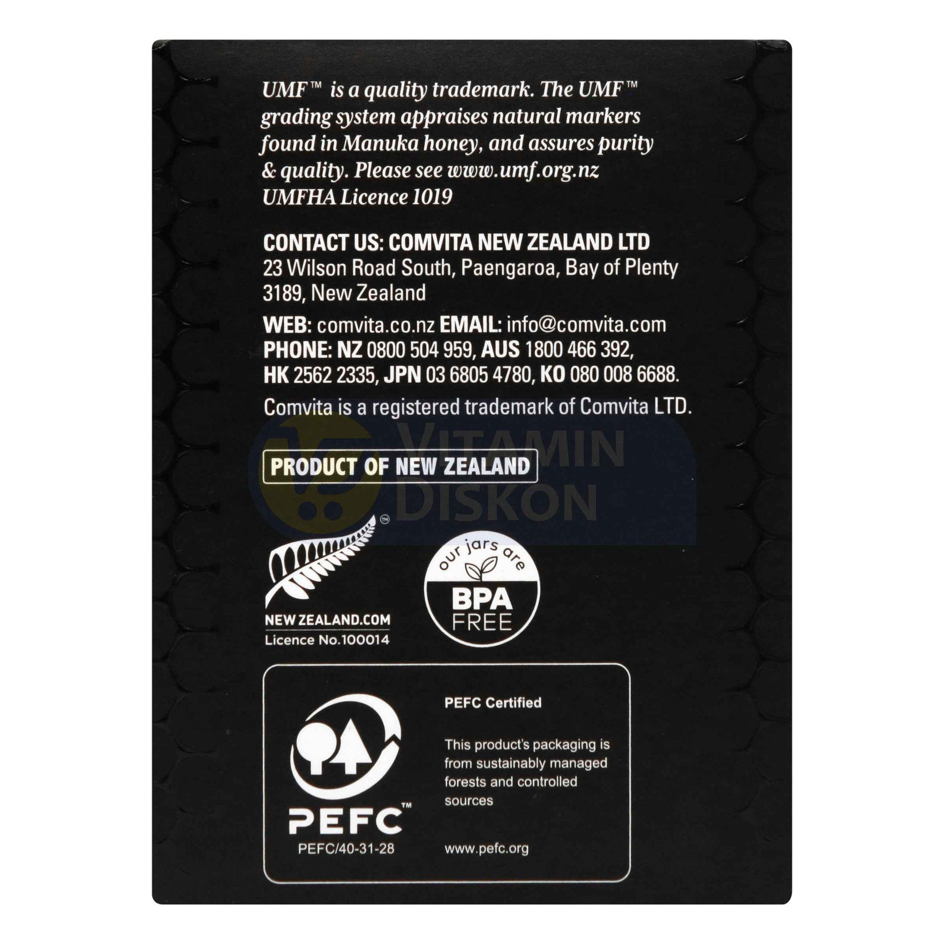 COMVITA MANUKA HONEY UMF 10+ 250 GR