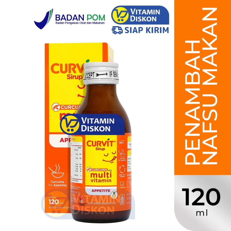 CURVIT SYRUP 120ML