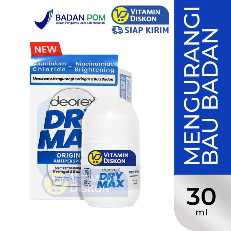DEOREX DRYMAX ORIGINAL ANTIPERSPIRANT 30ML