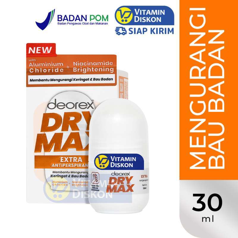 DEOREX DRYMAX ORIGINAL ANTIPERSPIRANT 30ML