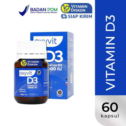 OXYVIT D3 1000 IU 60 SOFTGEL