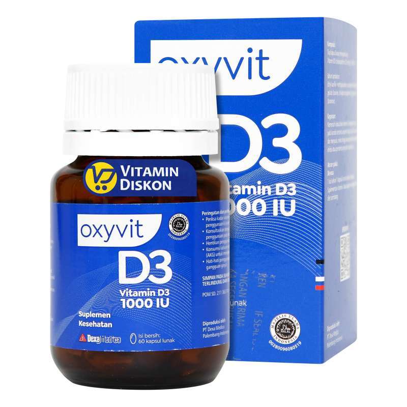 OXYVIT D3 1000 IU 60 SOFTGEL
