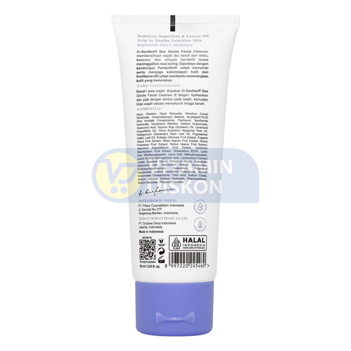 DR BEEMED BEE GENTLE FACIAL CLEANSER 60ML