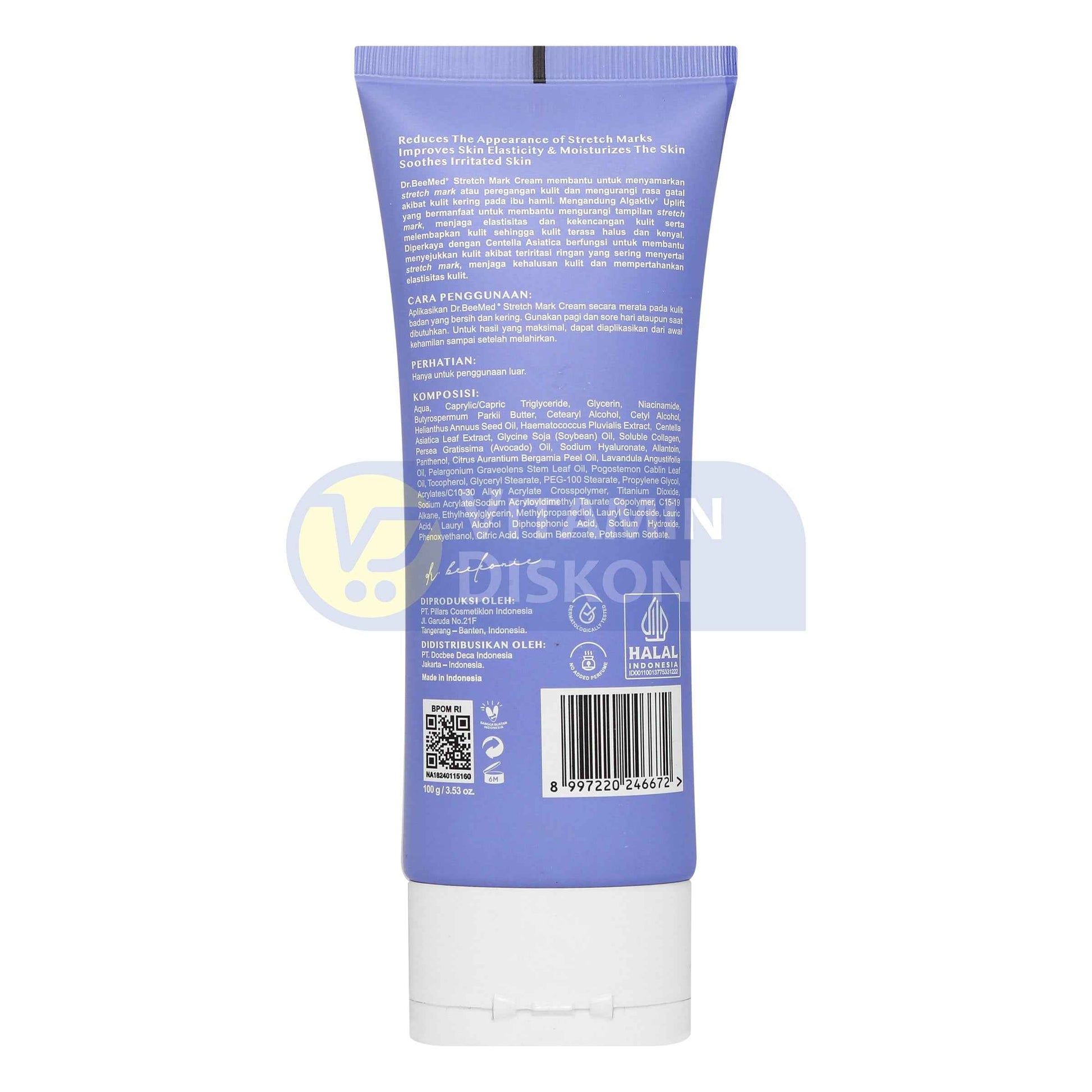 DR BEEMED STRETCH MARK CREAM 100GR