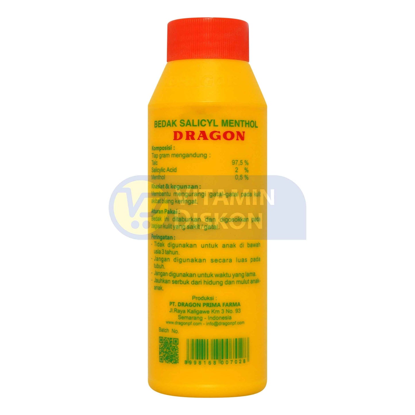 DRAGON BEDAK SALICYL MENTHOL 100 GR