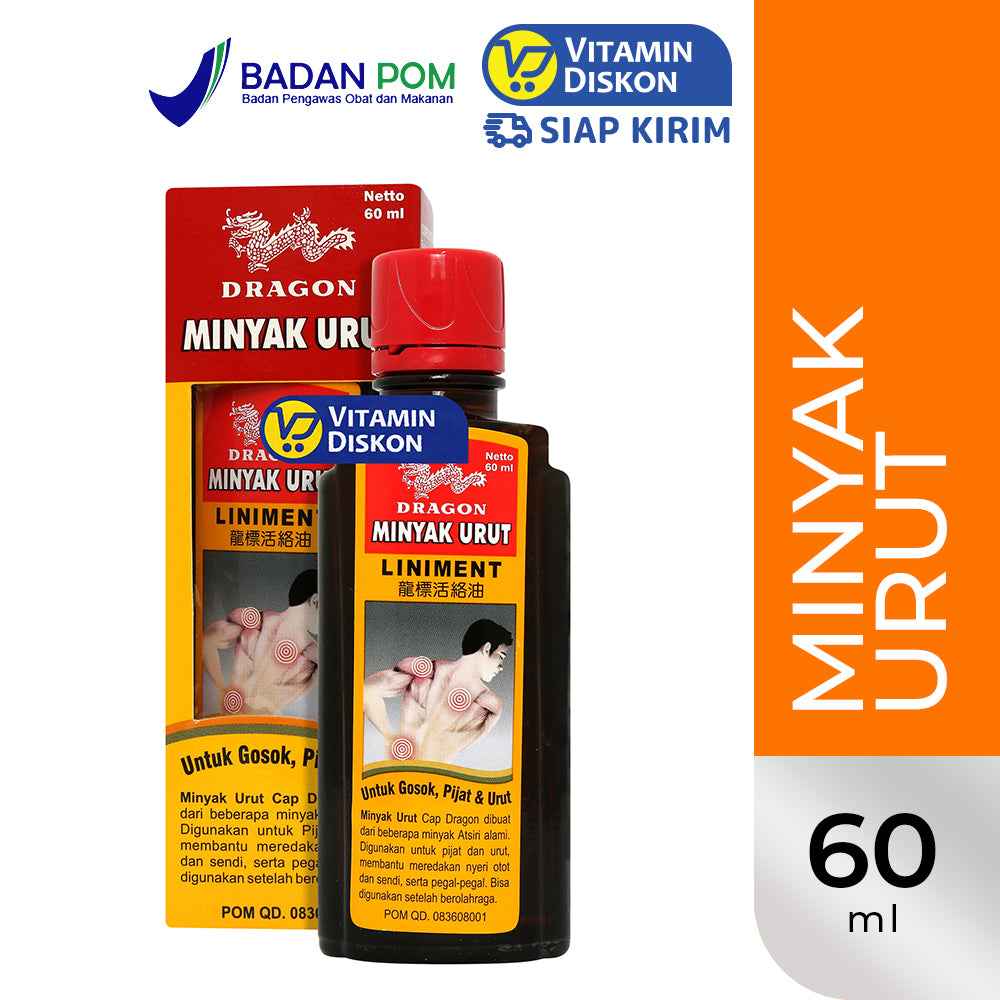 DRAGON MINYAK URUT LINIMENT 60 ML
