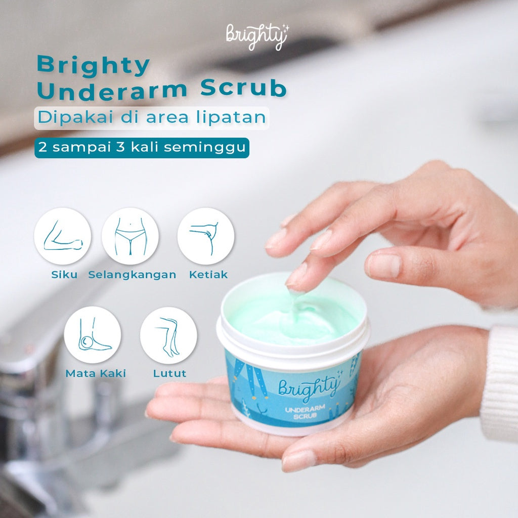 BRIGHTY UNDERARM SCRUB MICROSCRUB 80GR