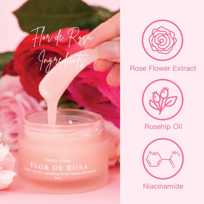 TEDDY CLUBS FLOR DE ROSA 50ML
