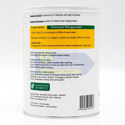 APPETON WEIGHT GAIN SUSU UNTUK GEMUK RASA COKLAT 450 Gr