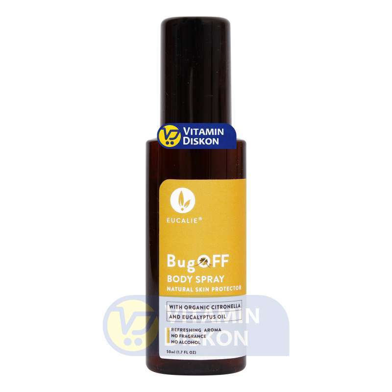 EUCALIE BUG OFF ANTI NYAMUK ORGANIK SPRAY 50ML
