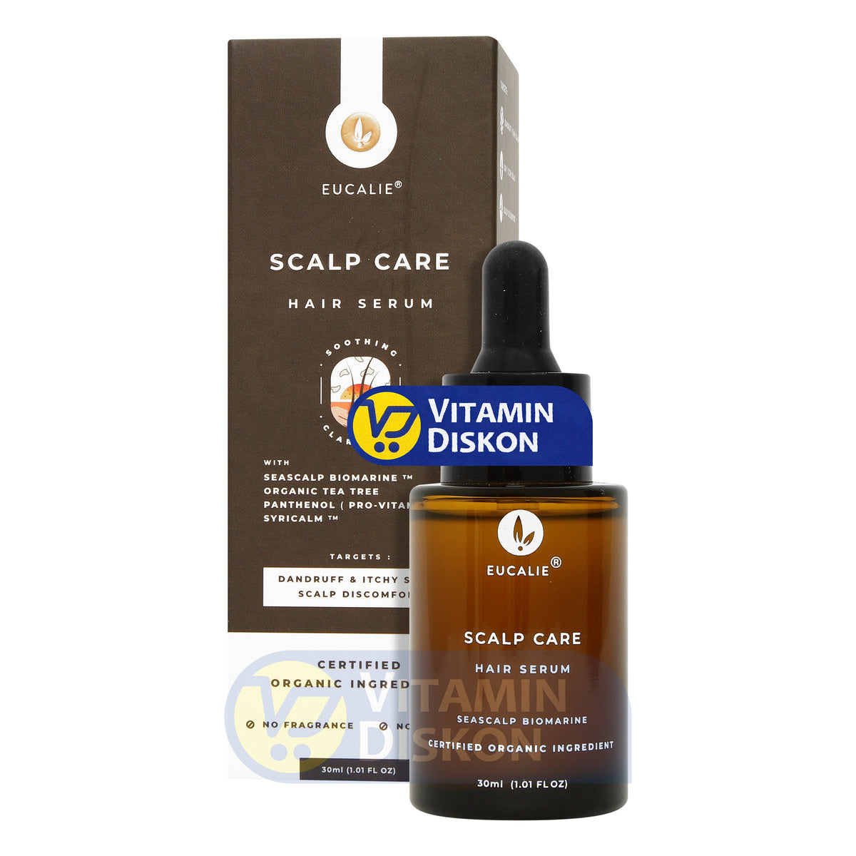 EUCALIE SCALP CARE ORGANIC HAIR SERUM 30ML