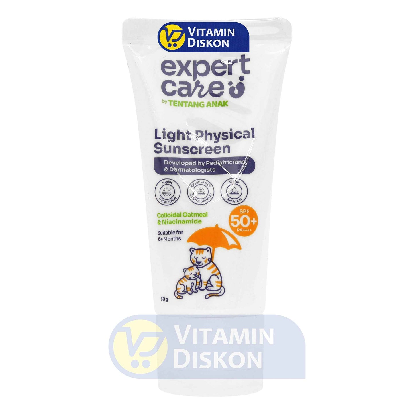 EXPERT CARE LIGHT PHYSICAL SUNSCREEN SPF 50+ PA++++ 30gr