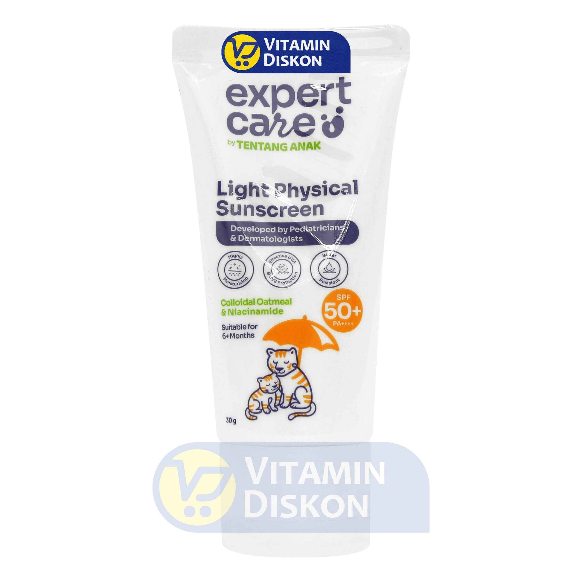 EXPERT CARE LIGHT PHYSICAL SUNSCREEN SPF 50+ PA++++ 30gr