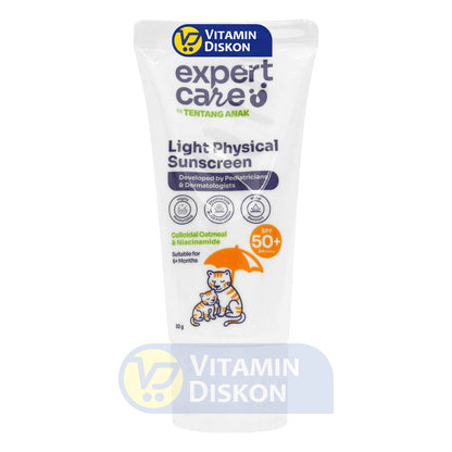 EXPERT CARE LIGHT PHYSICAL SUNSCREEN SPF 50+ PA++++ 30gr