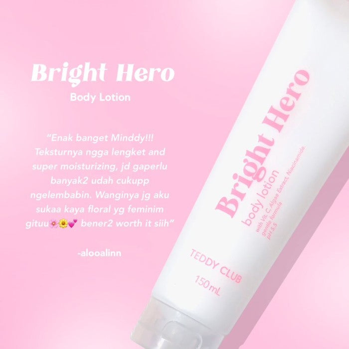 TEDDY CLUBS BRIGHT HERO BODY LOTION 150ML