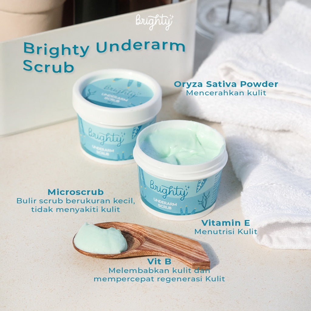 BRIGHTY UNDERARM SCRUB MICROSCRUB 80GR