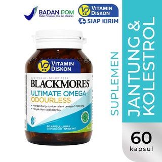 BLACKMORES ULTIMATE OMEGA ODOURLESS - 60 CAPS