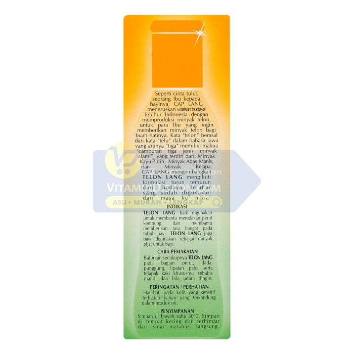 CAP LANG MINYAK TELON 100 ML