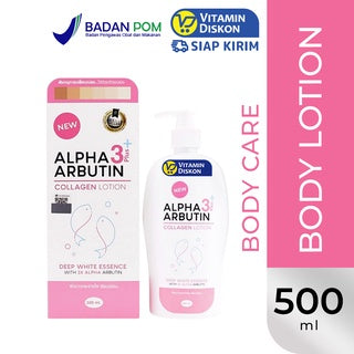 PRECIOUS SKIN ALPHA ARBUTIN 3 PLUS COLLAGEN WHITENING LOTION , HAND BODY 500ML