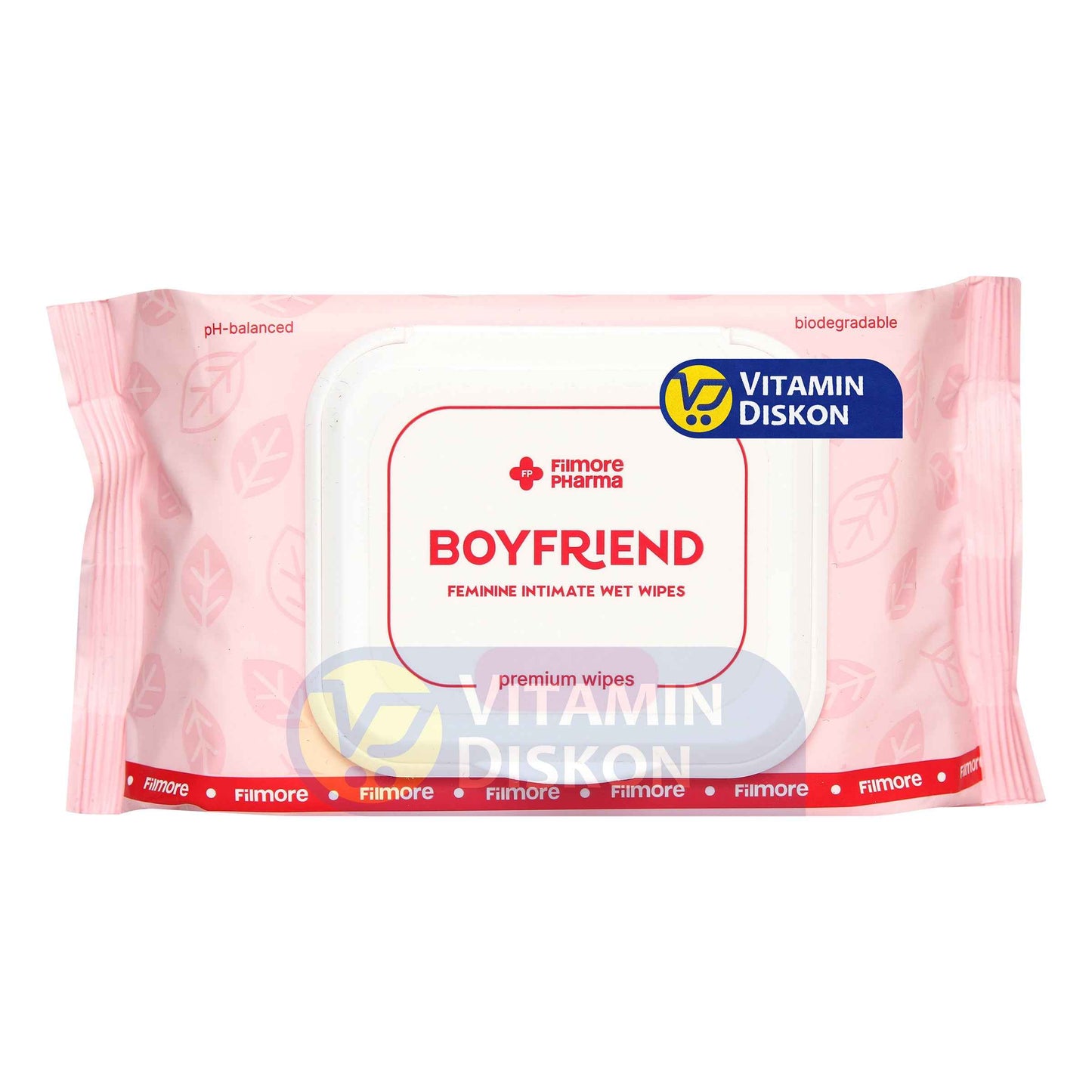 FILMORE PHARMA BOYFRIEND FEMININE INTIMATE WET WIPES - 30 SHEETS