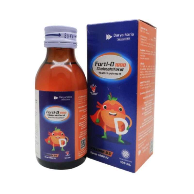 FORTI D SYRUP 1000 IU 100 ML