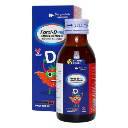 FORTI D SYRUP 400 IU 100 ML