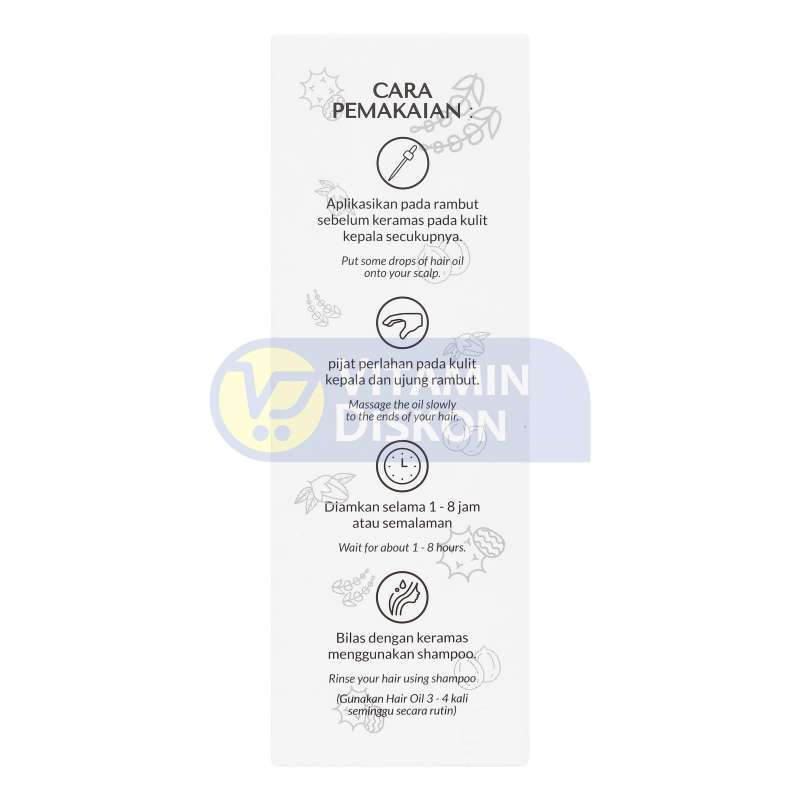 HAIREN HAIR OIL FOR ALL HAIR TYPES 50ML