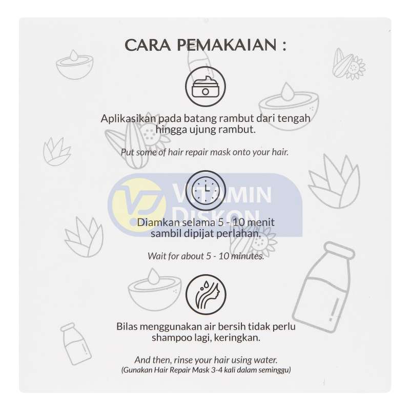 HAIREN HAIR REPAIR SOLUTION MASK 250GR