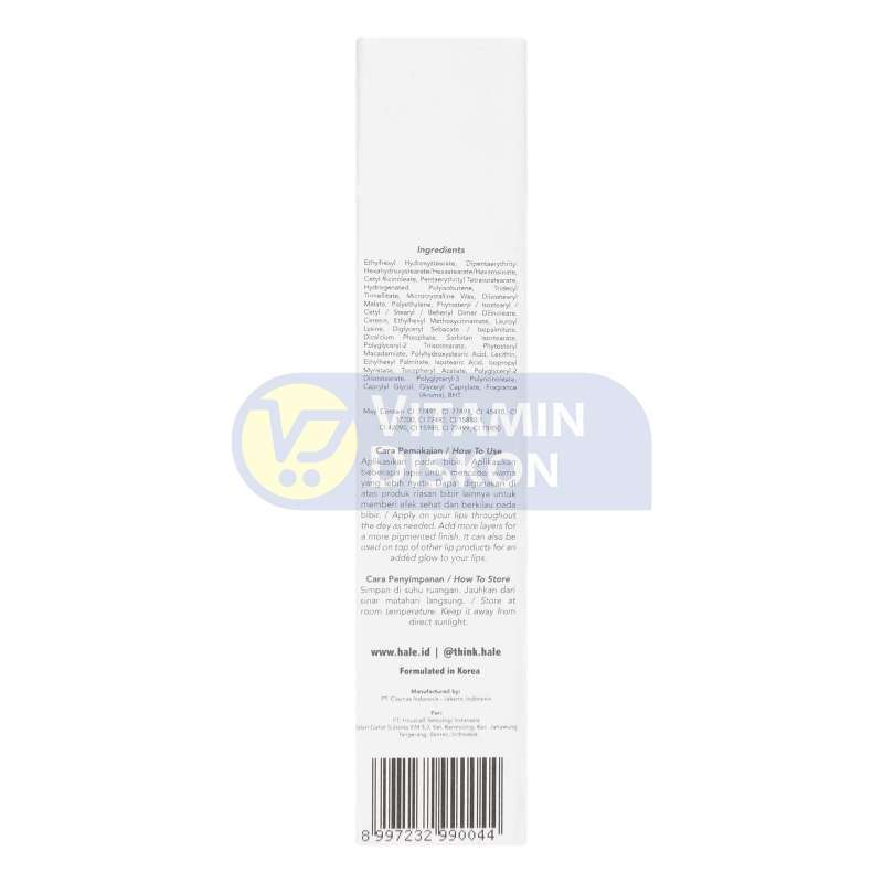 HALE SHEEN TINTED LIP BALM + UV FILTER SCARLET