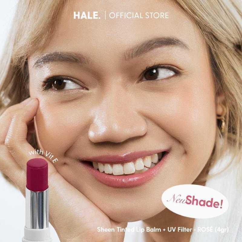 HALE SHEEN TINTED LIP BALM + UV FILTER ROSE