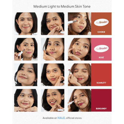 HALE SHEEN TINTED LIP BALM + UV FILTER ROSE