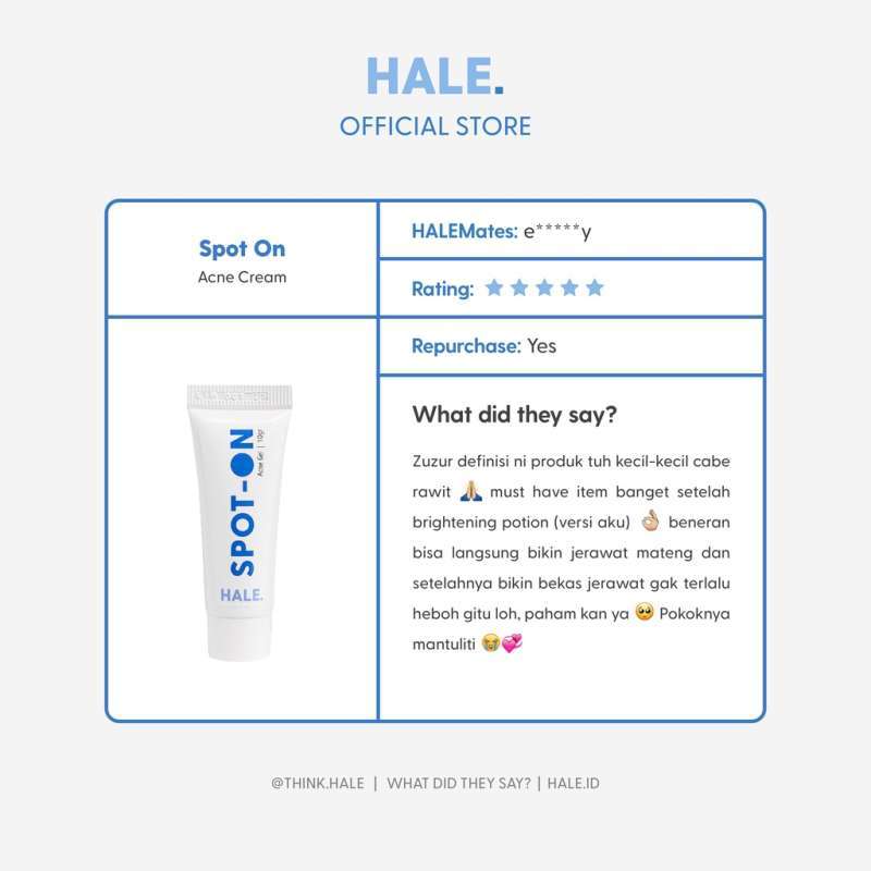 HALE SPOT ON ACNE GEL 10 GR