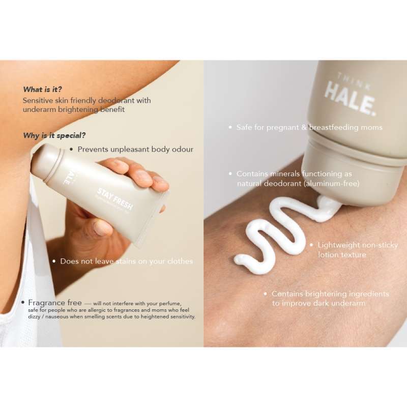 HALE STAY FRESH BRIGHTENING DEODORANT SERUM 50 ML