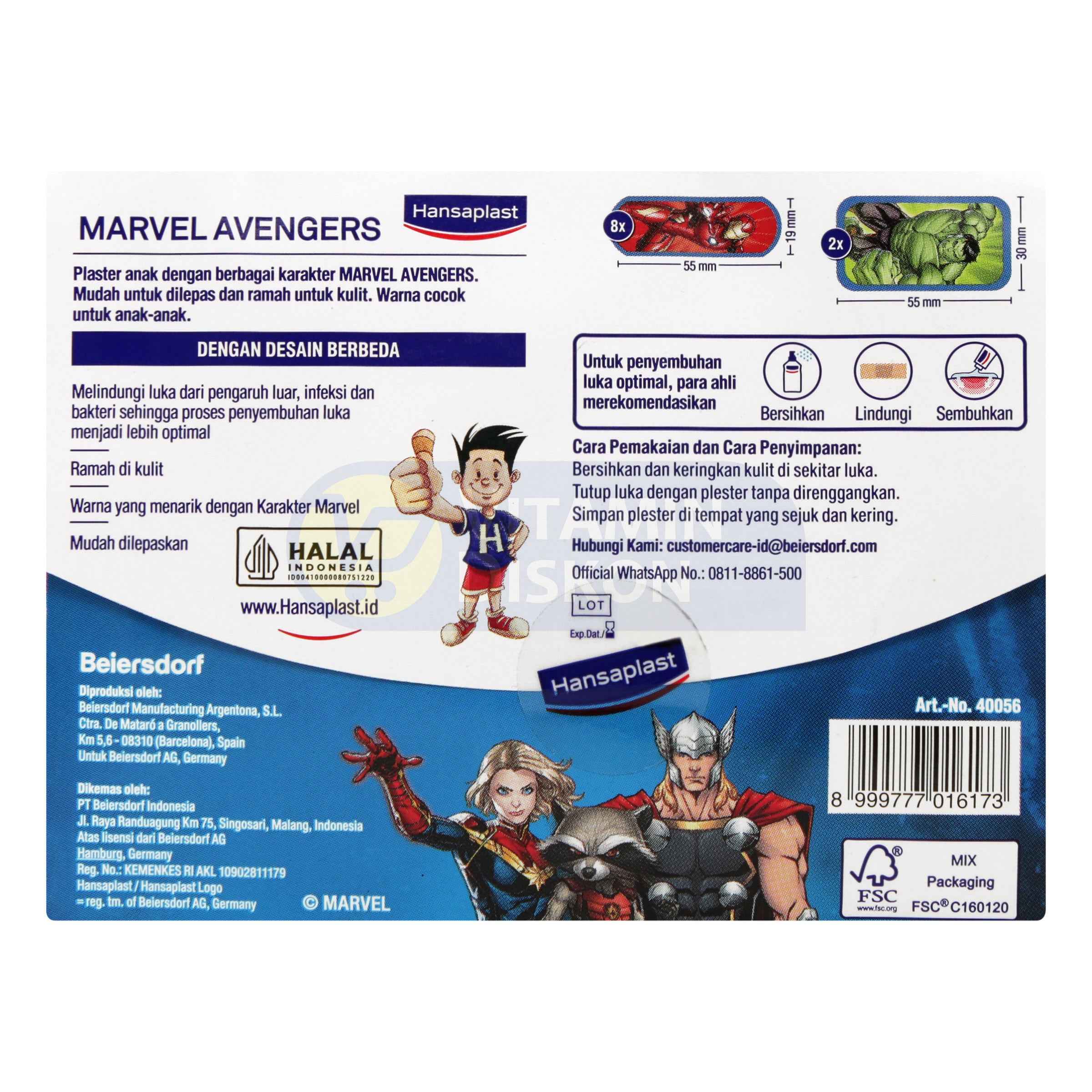 HANSAPLAST MARVEL 10 LEMBAR