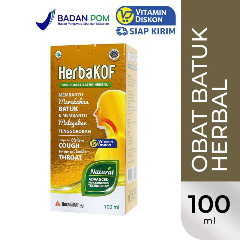 HERBAKOF SIRUP OBAT BATUK HERBAL 100 ML
