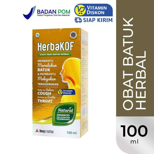 HERBAKOF SIRUP OBAT BATUK HERBAL 100 ML